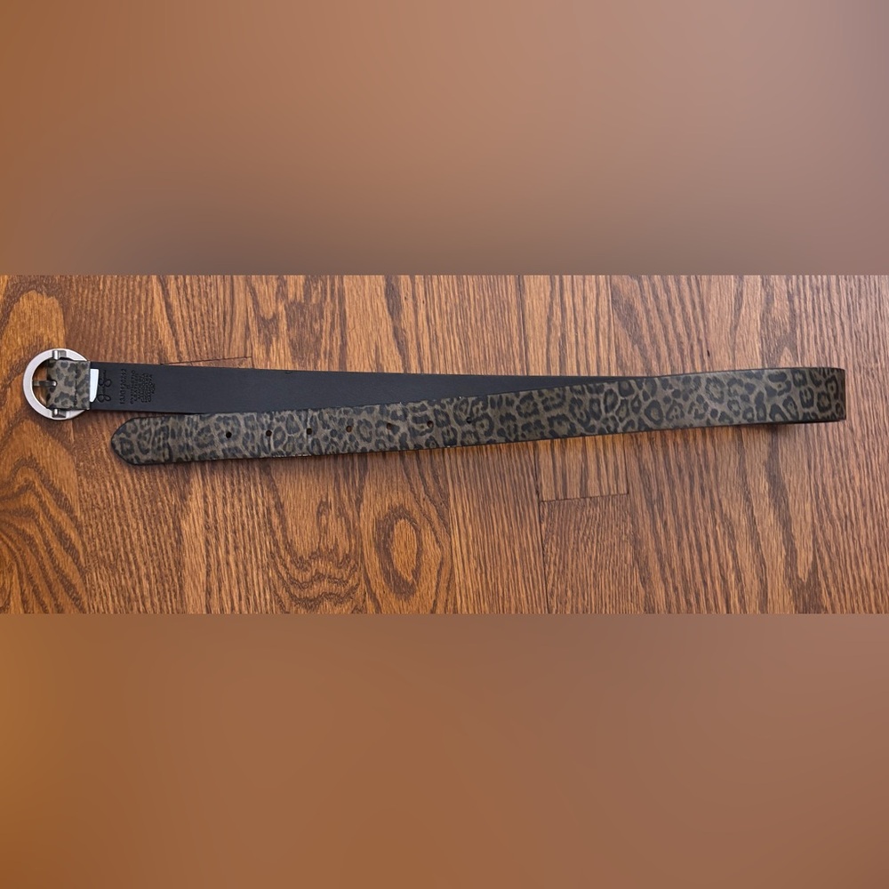 Jessica Simpson Women’s Size Small Leopard Print Belt